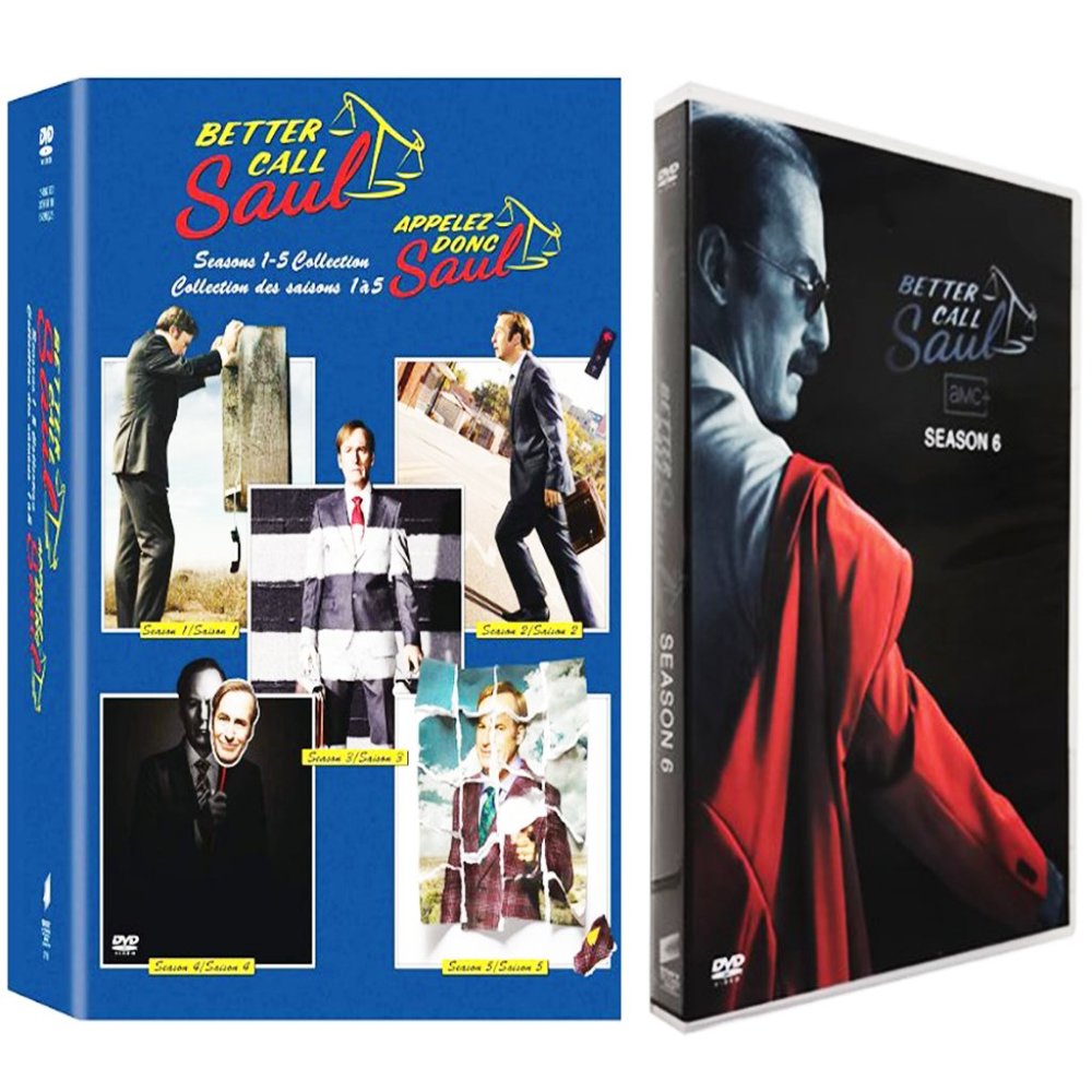 Better Call Saul Seasons 1-5 DVD Box Set Complete Series Brand New, Full Frame